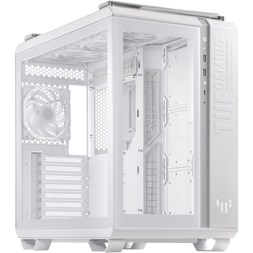 Корпус ASUS TUF Gaming GT502 Plus White (90DC0093-B19000) - зображення 3