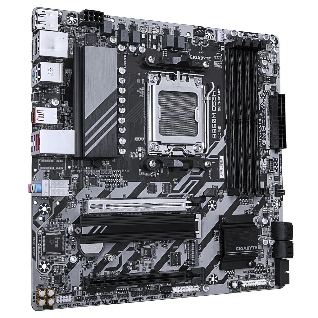 Материнська плата GIGABYTE B850M DS3H - зображення 2