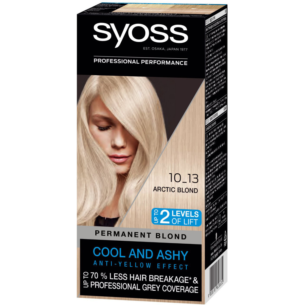 Фарба для волосся Syoss 10-13 Арктичний блонд 115 мл (9000101628630) - зображення 1