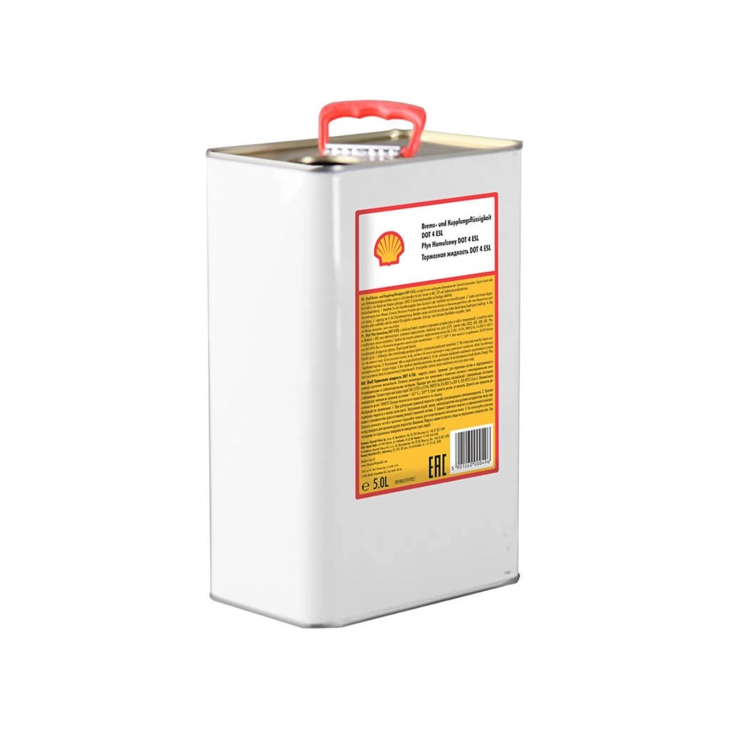 Гальмівна рідина Shell Гальмівна рідина Shell Brake & Clutch fluid DOT4 ESL 5л (шт.) (75463) - зображення 1