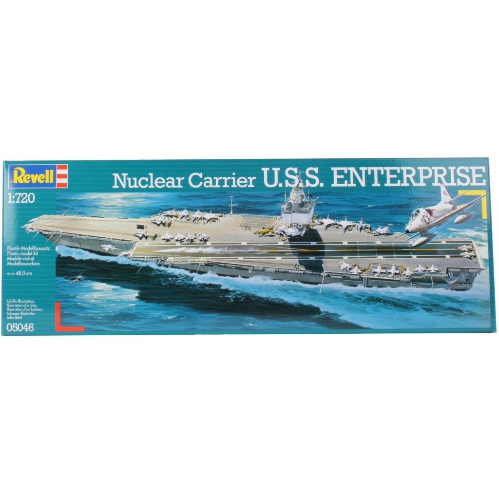 Збірна модель Revell Авіаносець U.S.S. Enterprise 1:720 (5046) - зображення 1