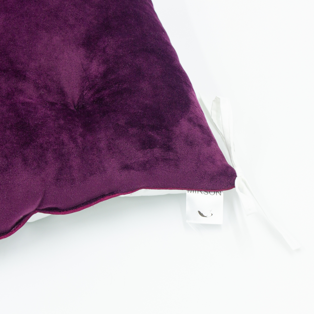 Подушка на стілець MirSon 28-0002 Excalibur Velvet 40х40 см (2200006185871) - изображение 2