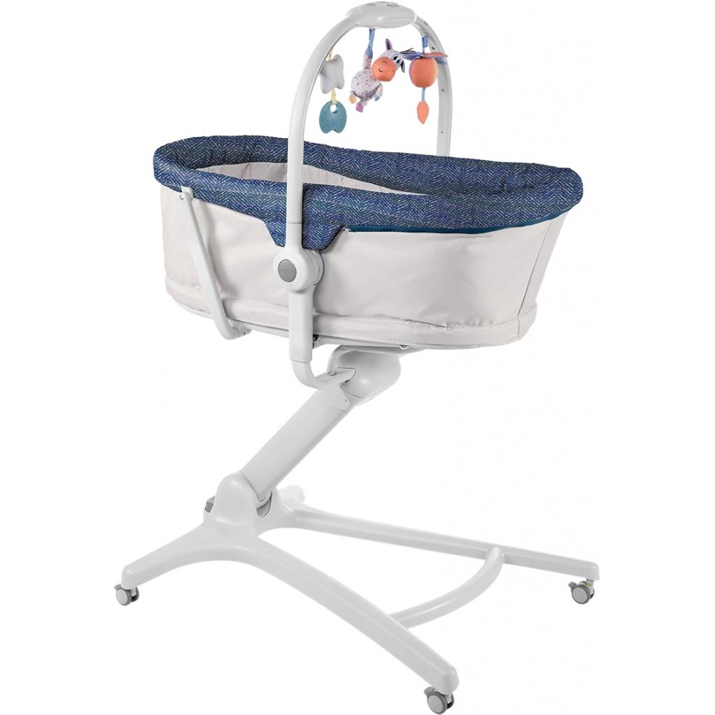 Ліжечко Chicco Baby Hug 4в1 Сіре із синім (79173.00) - зображення 1