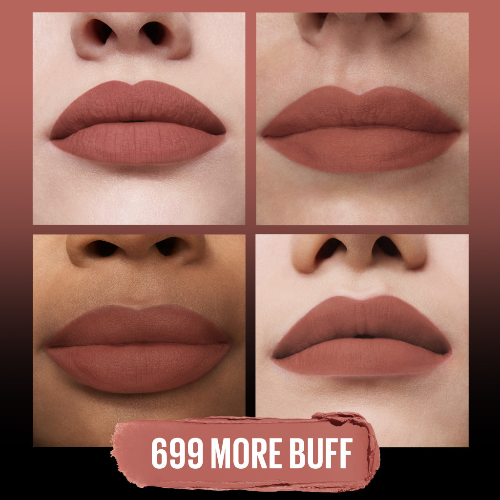 Помада для губ Maybelline New York Color Sensational Ultimatte 699 More Buff 2 г (30162068) - зображення 5