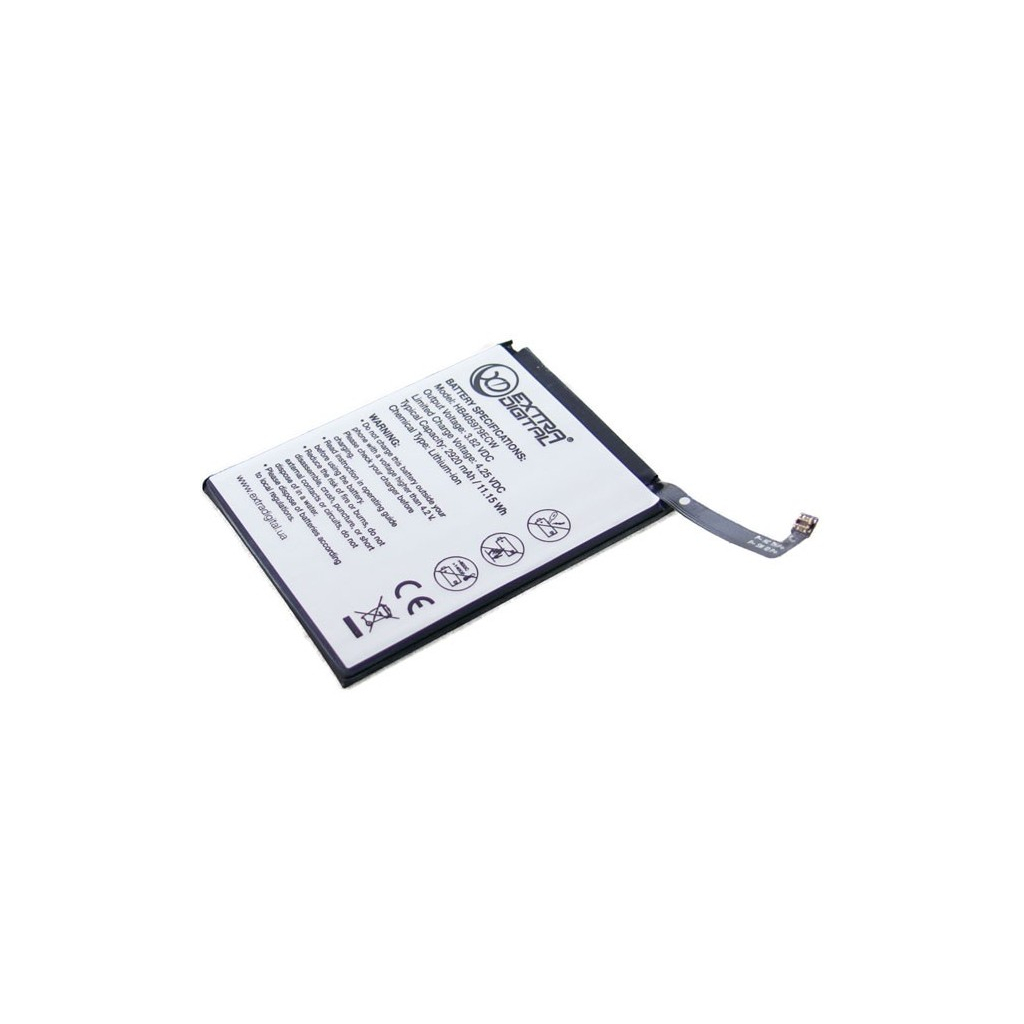 Акумуляторна батарея Extradigital Huawei Nova Plus HB405979ECW 2920 mAh (BMH6497) - зображення 3