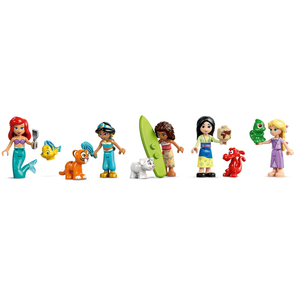 Конструктор LEGO Disney Замок принцеси та королівські улюбленці (43267) - зображення 6