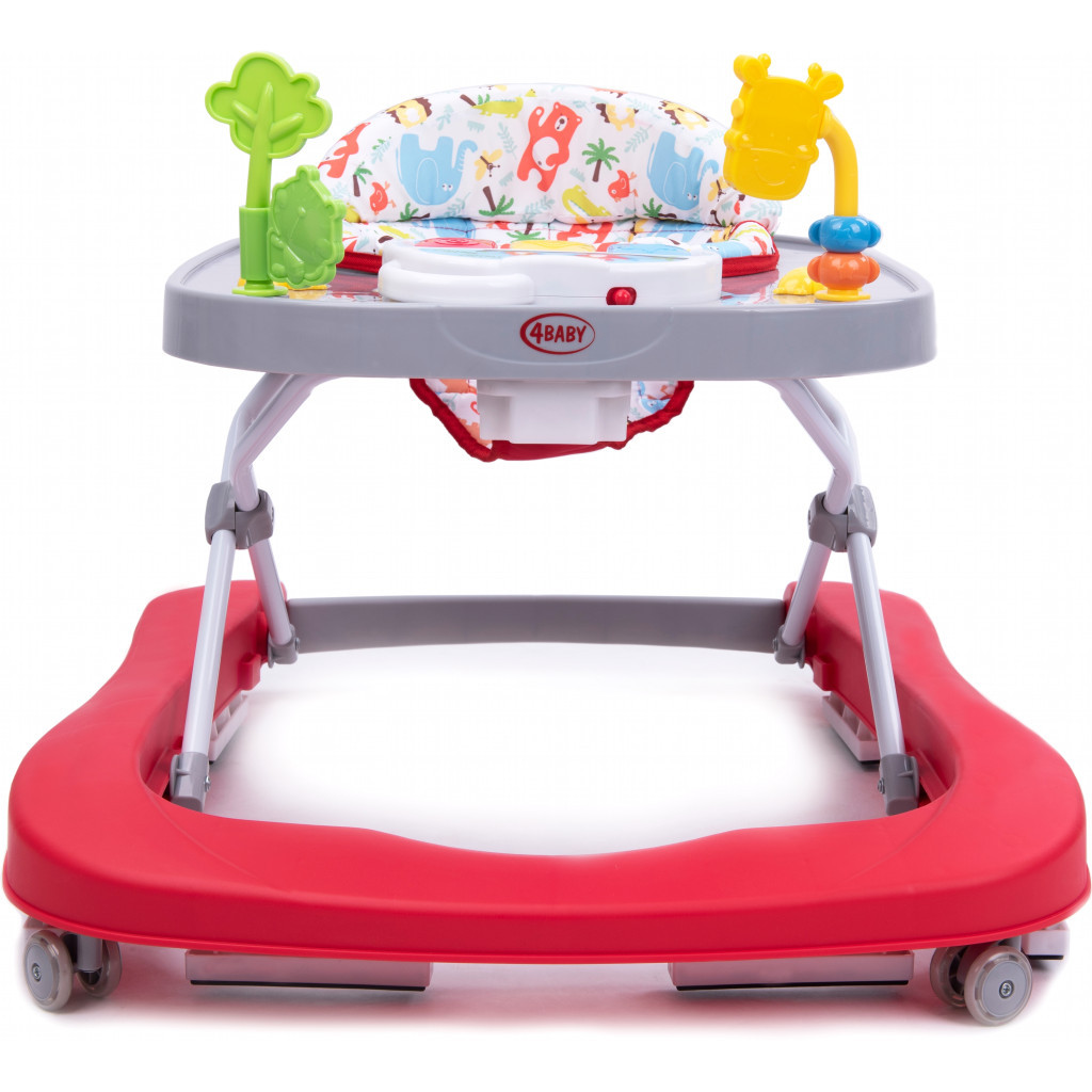 Ходунки 4Baby Walk'n Push red (4WP03) - зображення 2