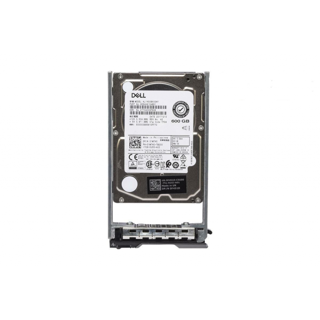 Жорсткий диск для сервера Dell G14 600-GB 12G 15K 2.5 SAS (1W7HC) - зображення 2