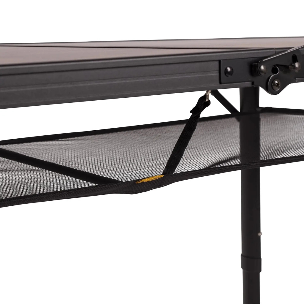 Туристичний стіл Bo-Camp Melrose Oval 120x80 cm Black/Wood look (1404220) - изображение 11