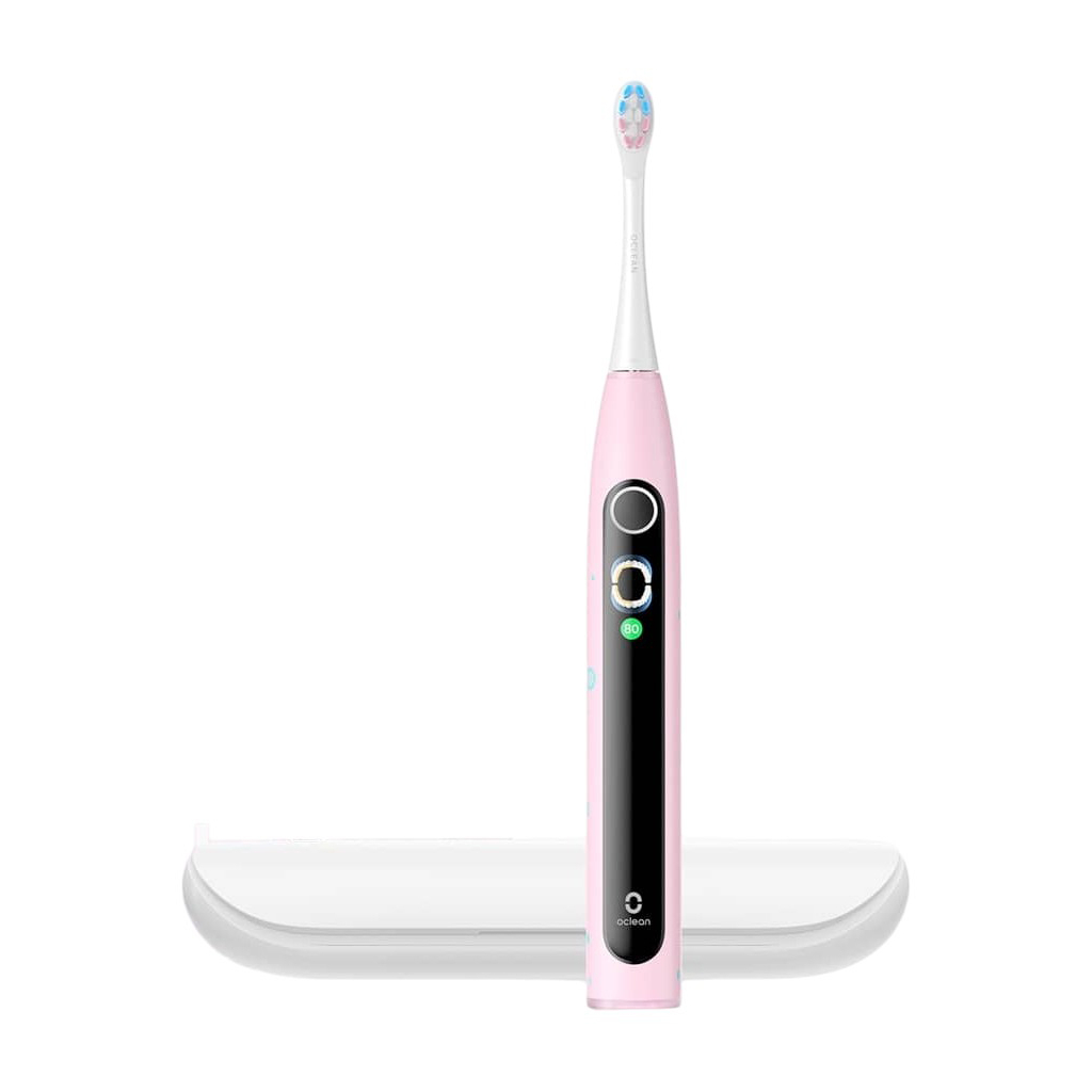 Електрична зубна щітка Oclean X Kids Set Electric Toothbrush Pink (6970810557220) - зображення 2