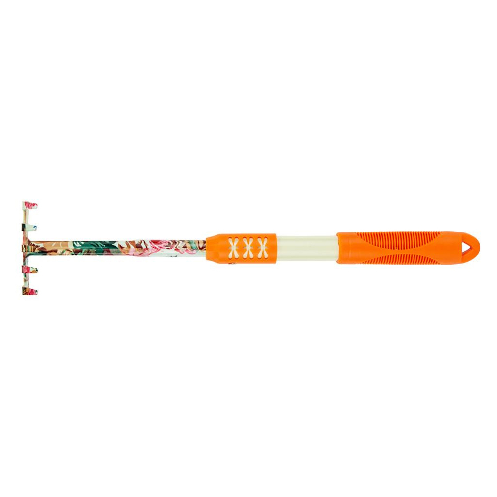 Граблі Flora 5-ти зубні, orange, TPR (5043024) - зображення 2