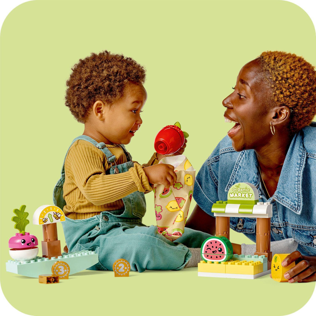 Конструктор LEGO DUPLO My First Органічний ринок 40 деталей (10983) - зображення 3