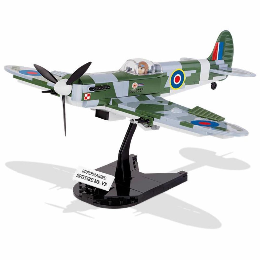 Конструктор Cobi Вторая Мировая Война Самолет Спитфайр, 290 деталей (COBI-5512) (5902251055127) - зображення 2