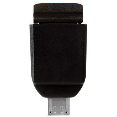 USB флеш накопичувач Verbatim 16GB OTG Black USB 2.0 (49821) - зображення 1