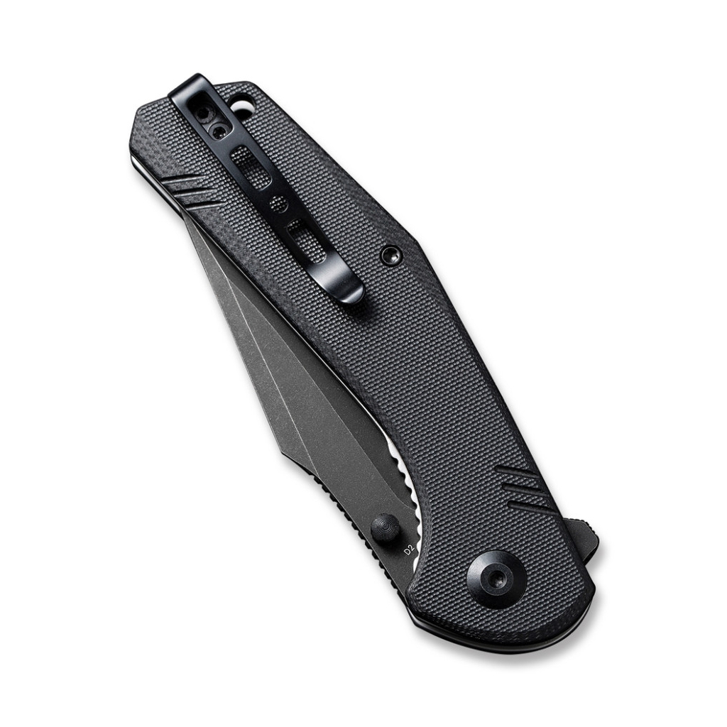 Ніж Sencut Actium Blackwash Black G10 (SA02C) - зображення 6