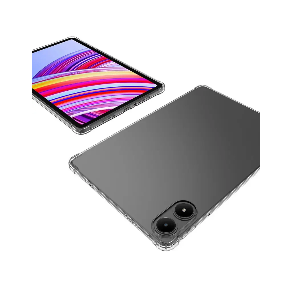 Чохол до планшета AirOn EVA Xiaomi Redmi Pad Pro / Xiaomi Poco Pad 12.1" transparent (4822352781141) - зображення 3