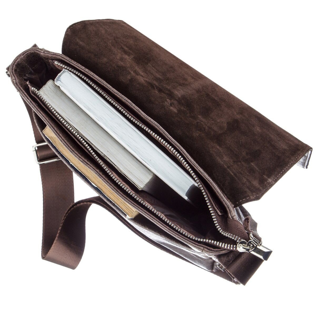 Сумка Shvigel Месенджер Коричнева (00795) - зображення 6