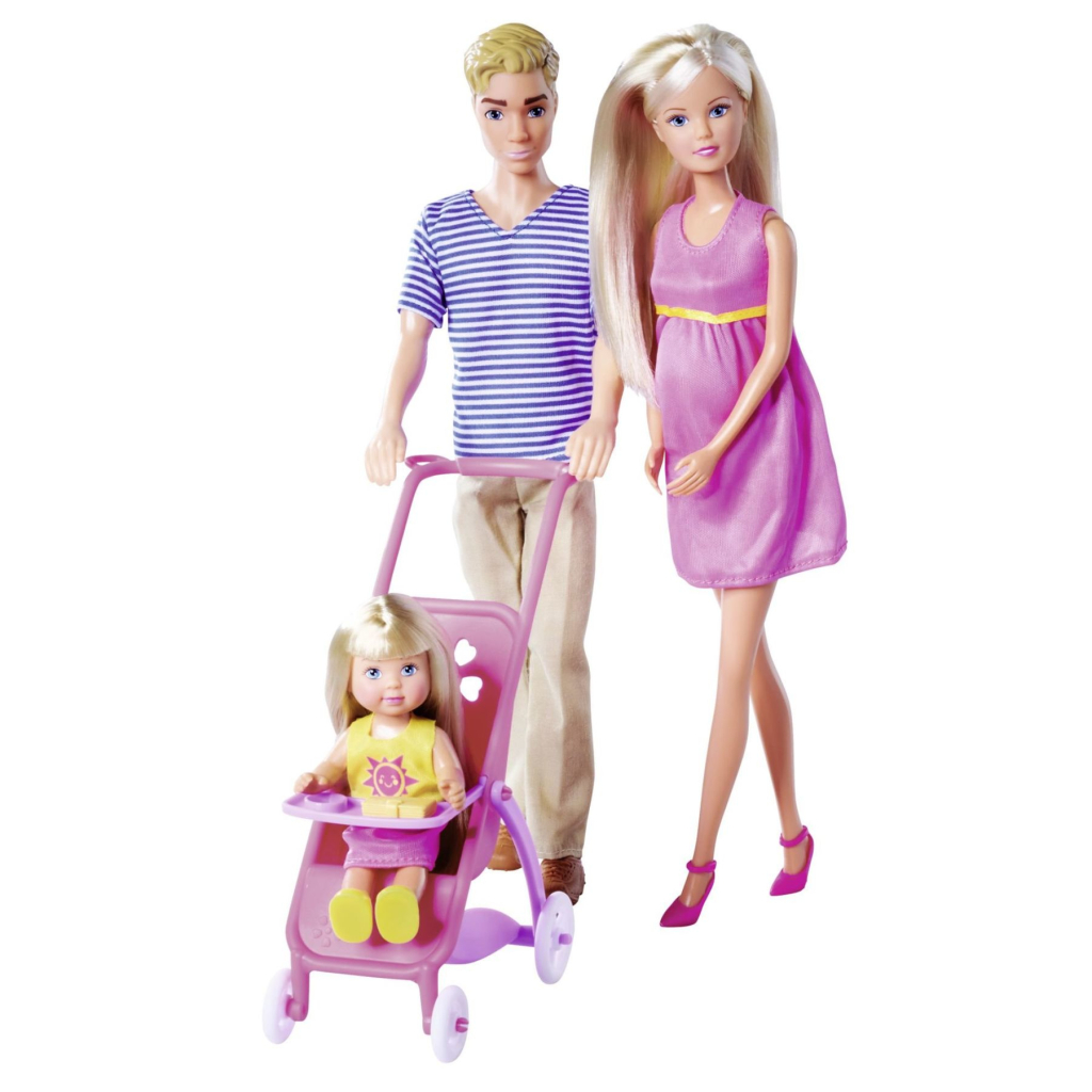 Лялька Simba набір Штеффі Щаслива родина (5733673) - зображення 1