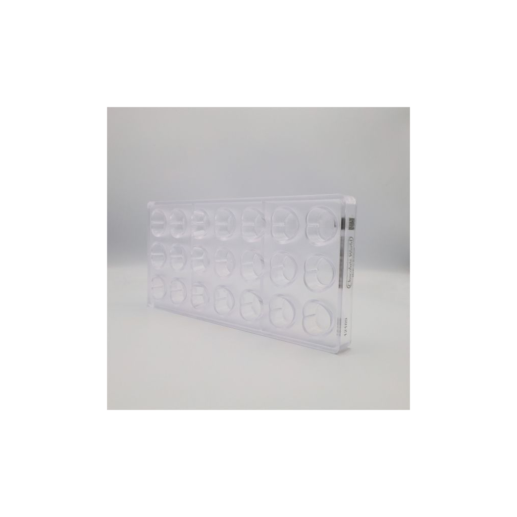 Форма для шоколаду Chocolate World серія "Chocolat Form" Серце від Arvind Prasad 28х29х18 мм, 3х7 шт (12169 CW) - изображение 4