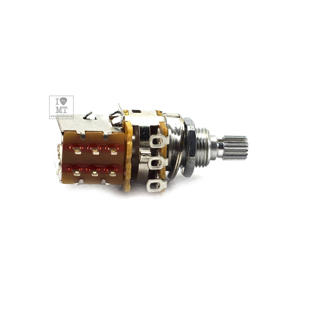Потенціометр для гітари Fender Potentiometer Push-Pull 250K Split (45710) - изображение 5