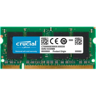 Модуль пам'яті для ноутбука SoDIMM DDR2 1GB 667 MHz Micron (CT12864AC667) - зображення 1