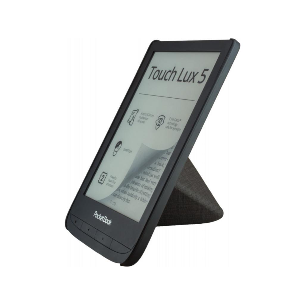 Чохол до електронної книги Pocketbook Origami U6XX Shell O series, dark grey (HN-SLO-PU-U6XX-DG-CIS) - зображення 7
