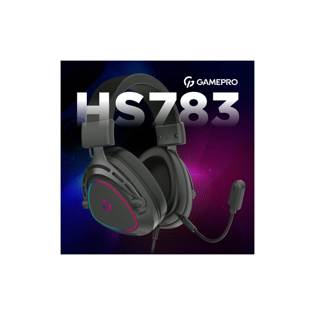 Навушники GamePro HS783 RGB Black (HS783) - зображення 5