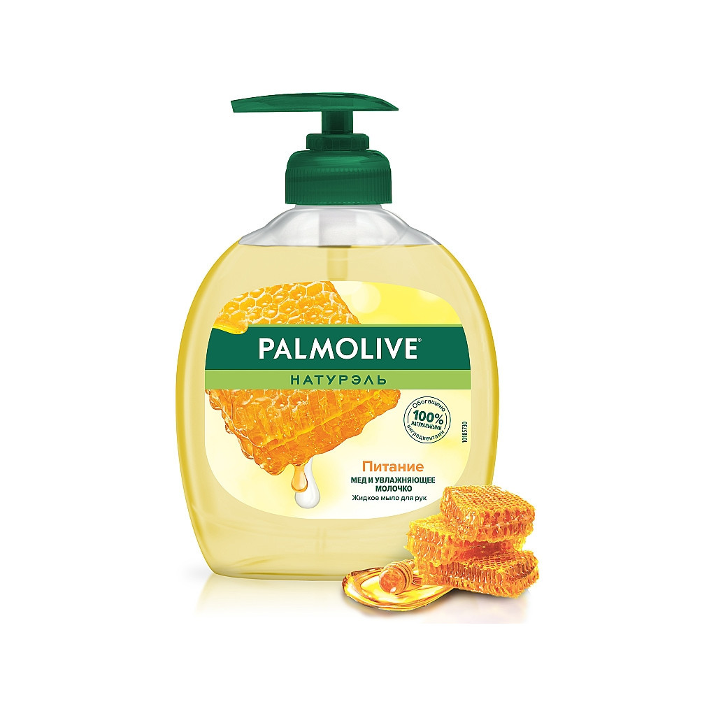 Рідке мило Palmolive Натурель Живлення з медом і зволожуючим молочком 300 мл (8003520013026) - зображення 3