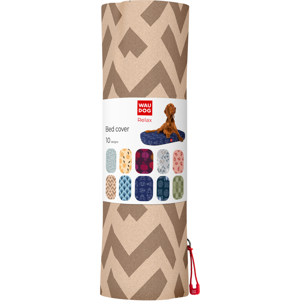 Чохол на матраци для тварин WAUDOG Relax Трикутники L 100х70 см (1310-0129) - зображення 4