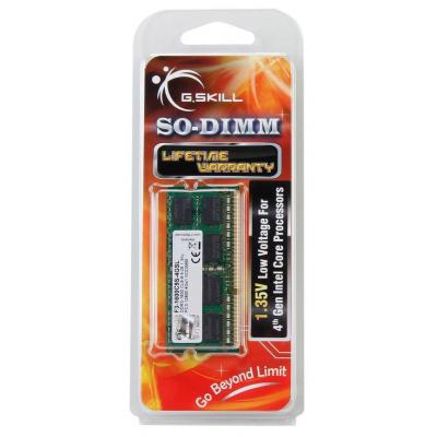Модуль пам'яті для ноутбука SoDIMM DDR3L 4GB 1600 MHz G.Skill (F3-1600C9S-4GSL) - зображення 3