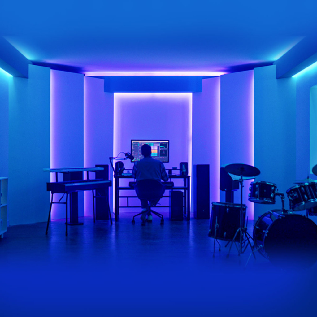 Світлодіодна стрічка Govee RGBIC Basic Wi-Fi + Bluetooth LED Strip Light 10м Білий (H618C3D1) - изображение 5