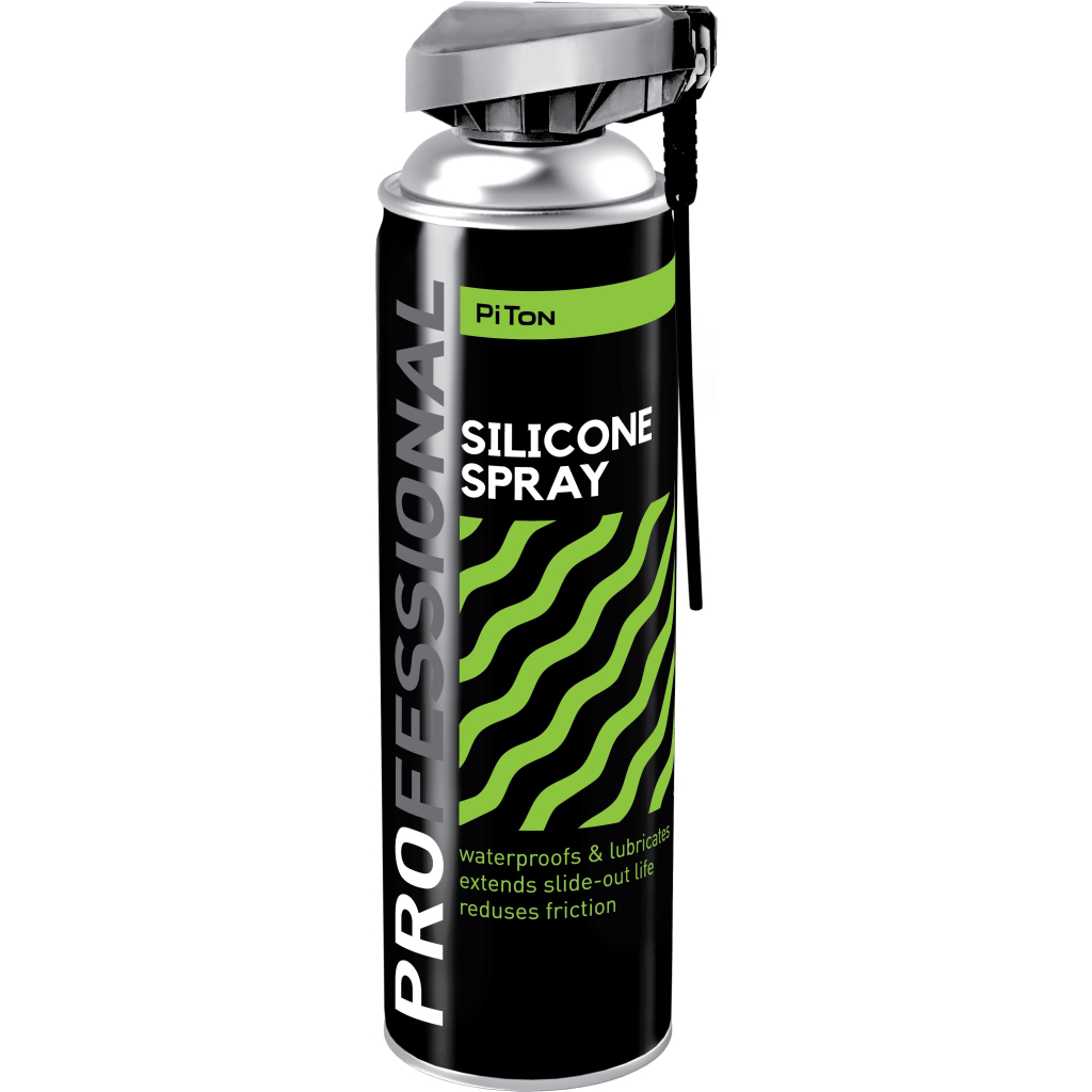 Мастило автомобільне PITON Silicone spray PRO 500 мл (18636) - зображення 1