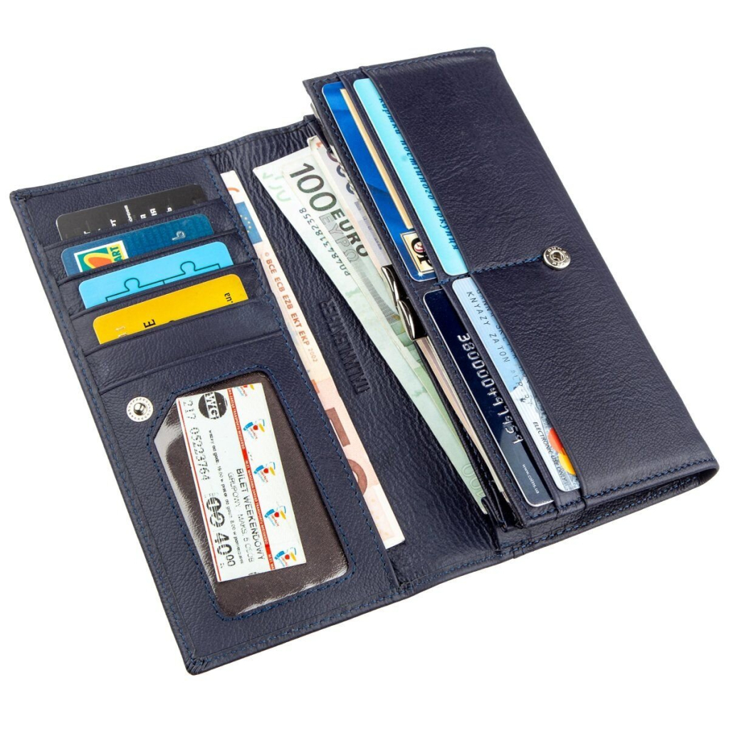 Гаманець ST Leather Синій (18895) - зображення 5