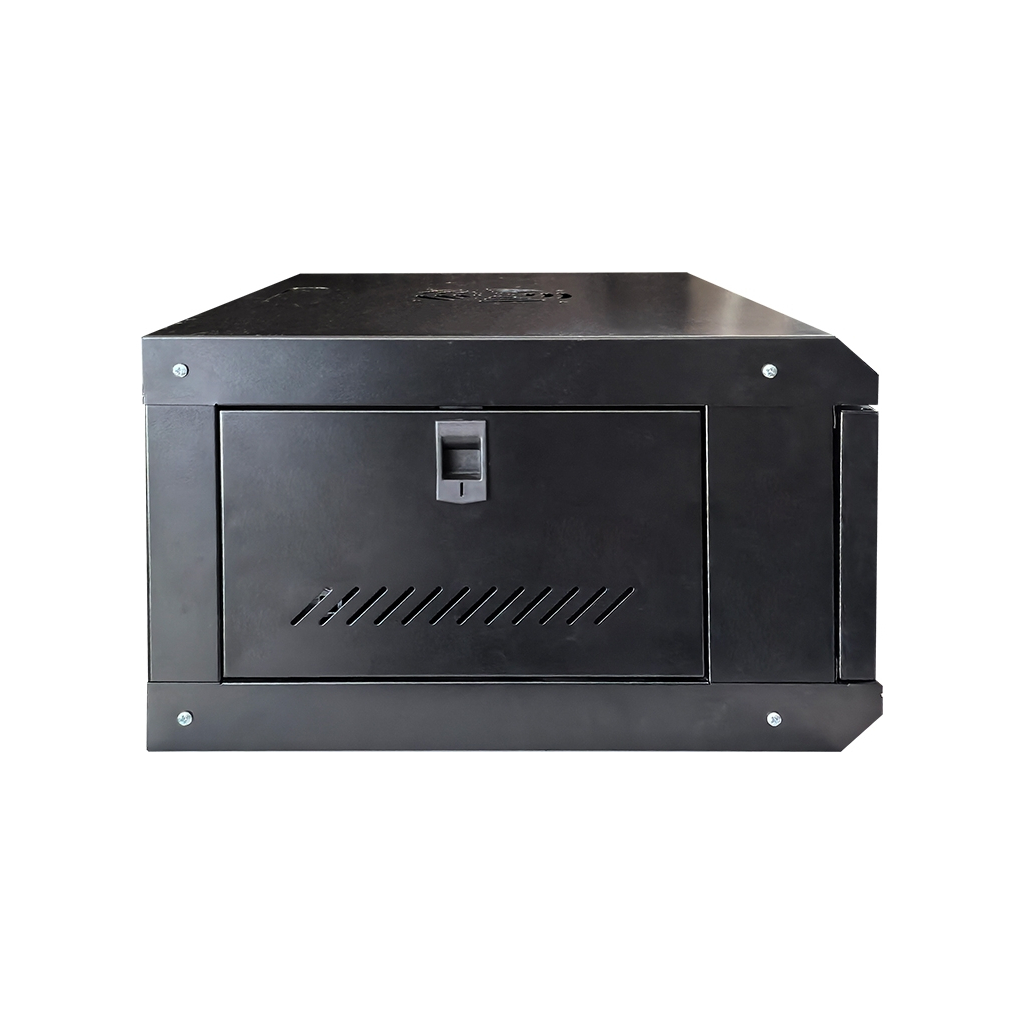 Шафа настінна GEAR 4U 19'' 600x600x240 мм, black (GWMSN-4U-600-600) - изображение 2