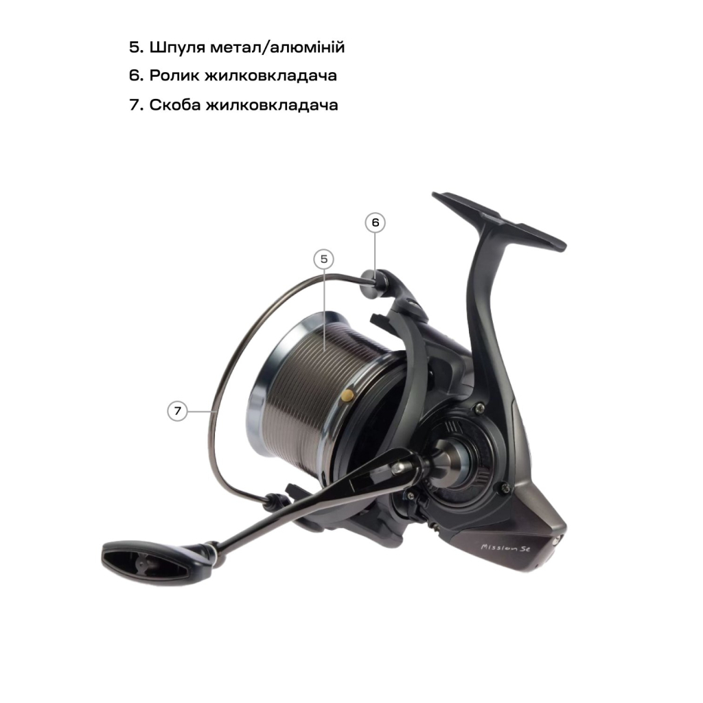 Котушка Brain Mission SE Reel 8000 12+1 BB 4.11 (1858.47.10) - изображение 6