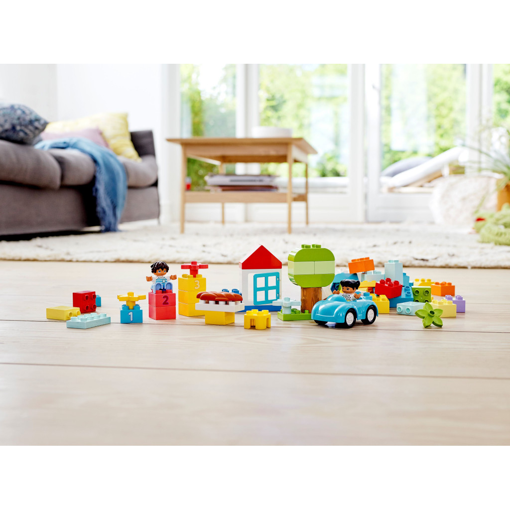 Конструктор LEGO DUPLO Classic Коробка з кубиками 65 деталей (10913) - зображення 7