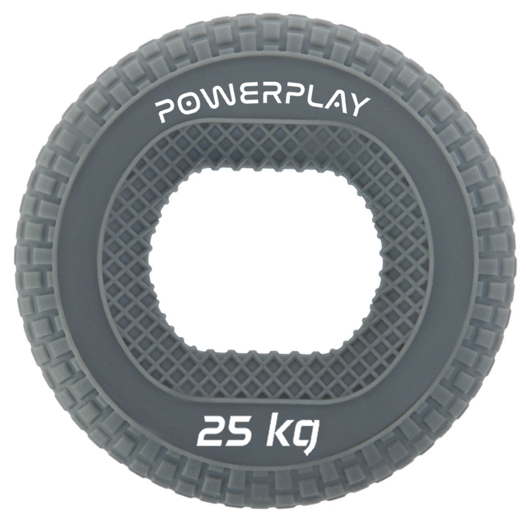 Еспандер PowerPlay PP-4333 Hand Grip Large 25 кг Сірий (PP_4333_Grey_25kg) - зображення 1