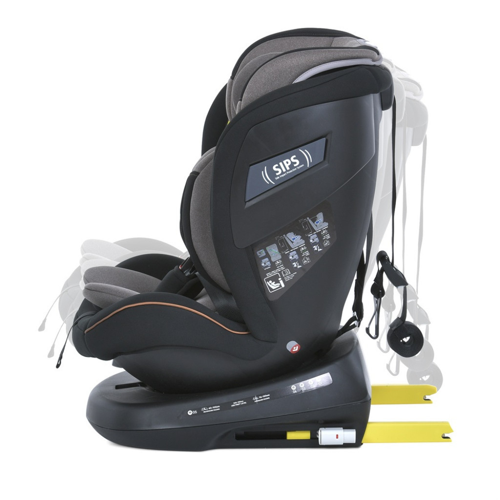 Автокрісло El Camino I-CON (0-36кг) (ME 1117 melange mocca) - зображення 8