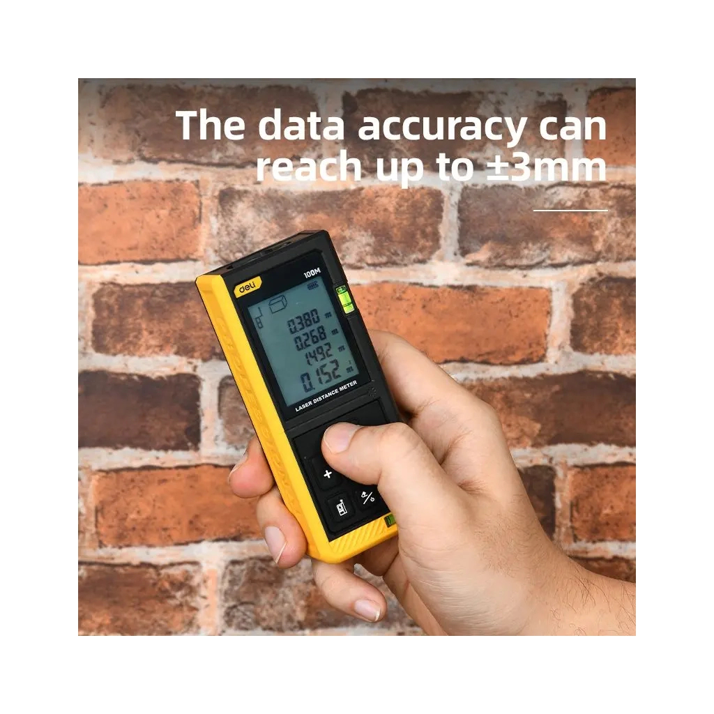 Лазерний далекомір Deli до 100 м (EDL4170) - picture 5