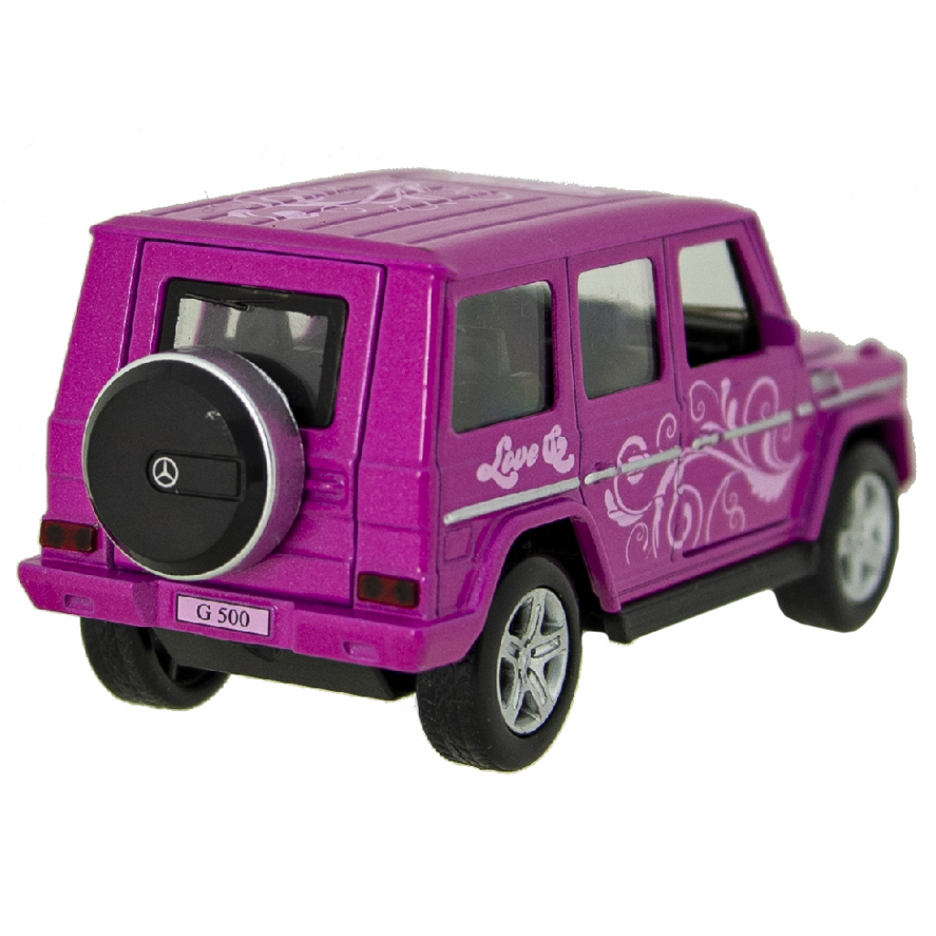 Машина Технопарк Glamcar Mercedes-Benz G-class Фіолетовий (GCLASS-12GRL-LIL) - зображення 6