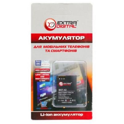 Акумуляторна батарея Extradigital Sony Ericsson BST-42 (850 mAh) (DV00DV6076) - зображення 3