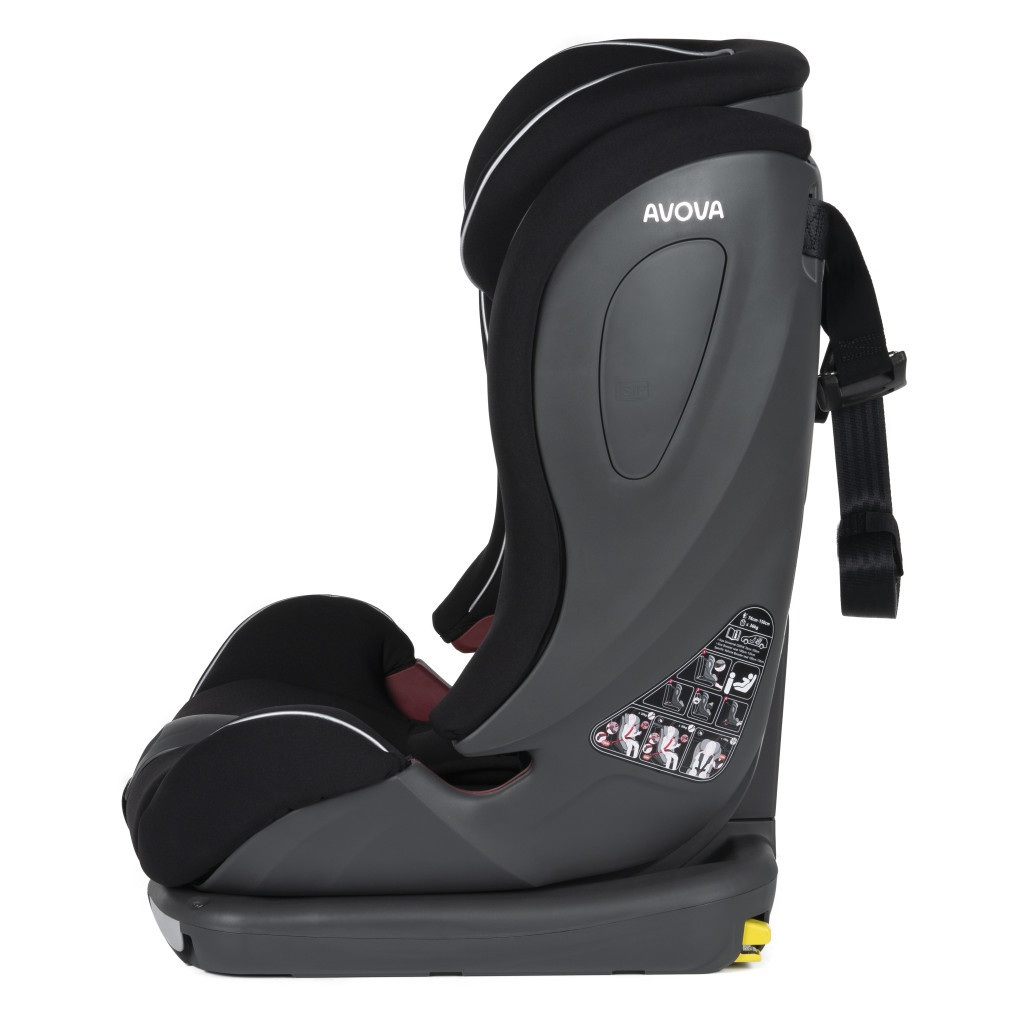Автокрісло Avova Sperling-Fix i-Size 1-2-3 Pearl Black (4260621463011) - зображення 2