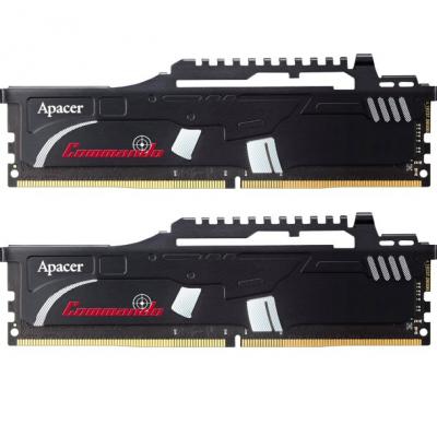 Модуль пам'яті для комп'ютера DDR4 32GB (2x16GB) 2800 MHz Commando Series Apacer (EK.32GAW.GFAK2) - зображення 1