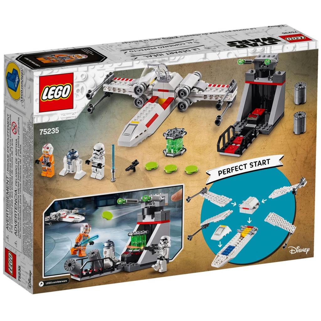 Конструктор LEGO Star Wars Зоряний винищувач типу Х 132 деталі (75235) - зображення 8