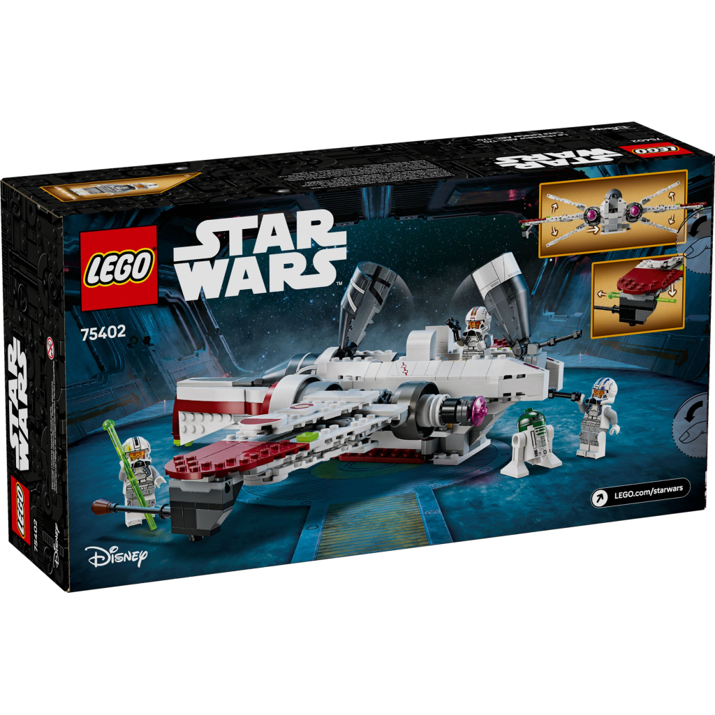 Конструктор LEGO Star Wars Зоряний винищувач ARC-170 (75402) - зображення 8