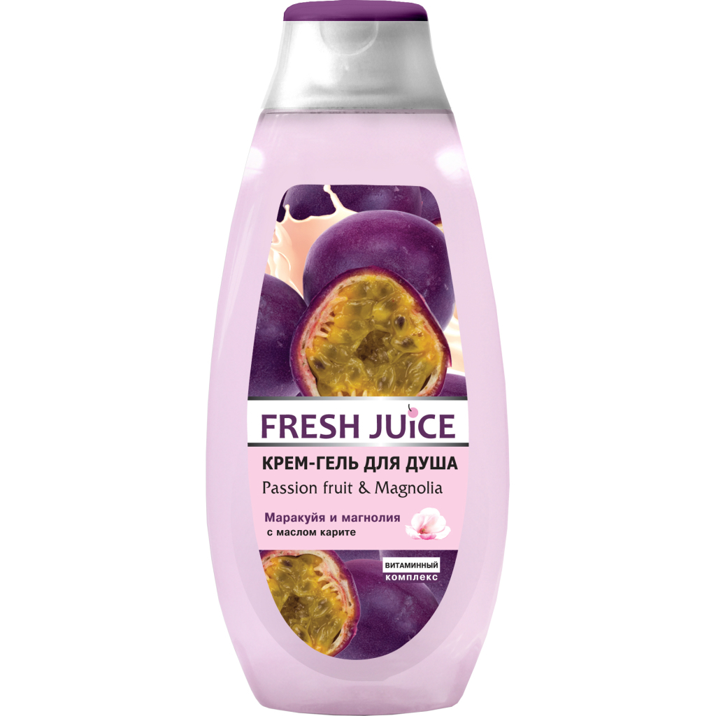 Гель для душу Fresh Juice Passion Fruit & Magnolia 400 мл (4823015936104) - зображення 1