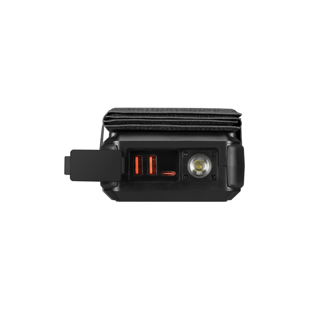 Батарея універсальна Sandberg 27000mAh Solar 5-Panel 8W, PD/20W, IP54, Flashlight, wireless charging 15W (421-06) - picture 5