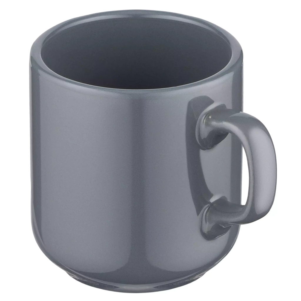 Чашка Ardesto Carlo, 280мл, кераміка, чорна (AR3047BK) - зображення 2