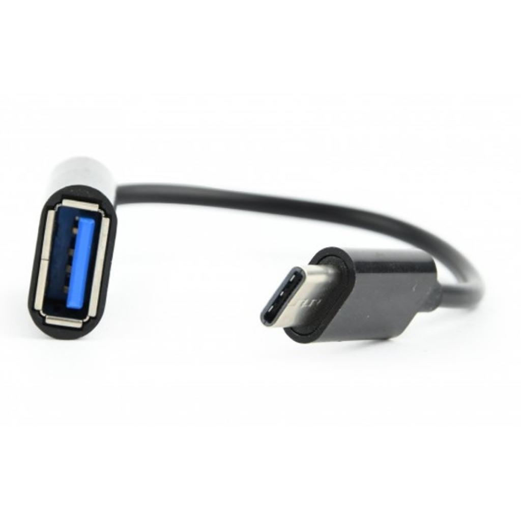 Перехідник OTG USB 2.0 AF to USB-C 0.2m Cablexpert (AB-OTG-CMAF2-01) - зображення 2