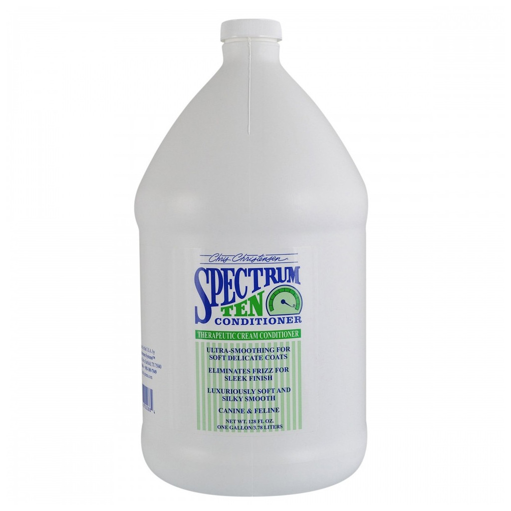 Кондиціонер для тварин Chris Christensen Spectrum Ten для тонкої та шовковистої шерсті 3.8 л (851163000884) - зображення 1